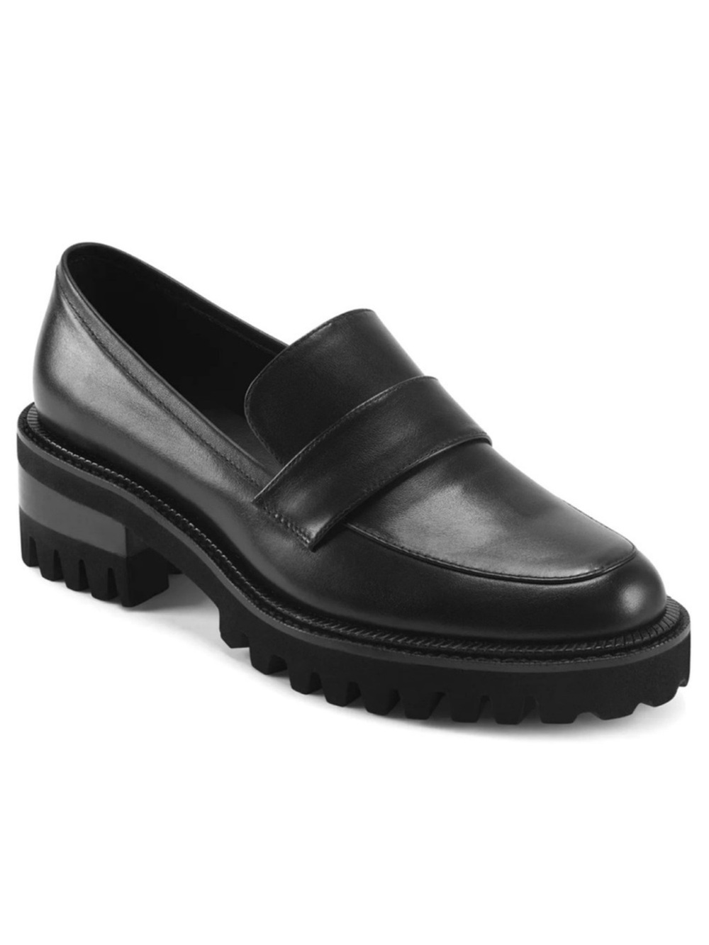 Aerosoles Ronnie Lug Sole Leather Loafers